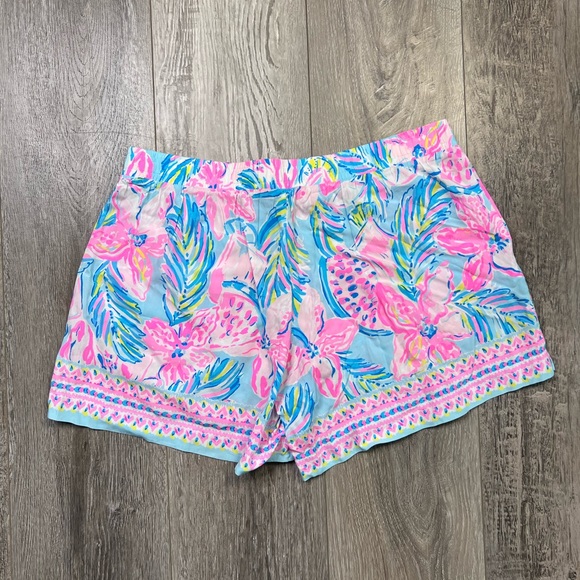 Lilly Pulitzer Katia Short Blue Ibiza White S,L - Picture 12 of 15